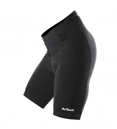 Pantaloncino da ciclismo in lana merino Classic, nero | Acquista ora