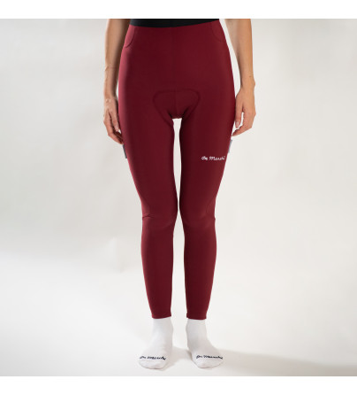 Classica Women's Cycling Bib Tight, Dark Red | Shop Now