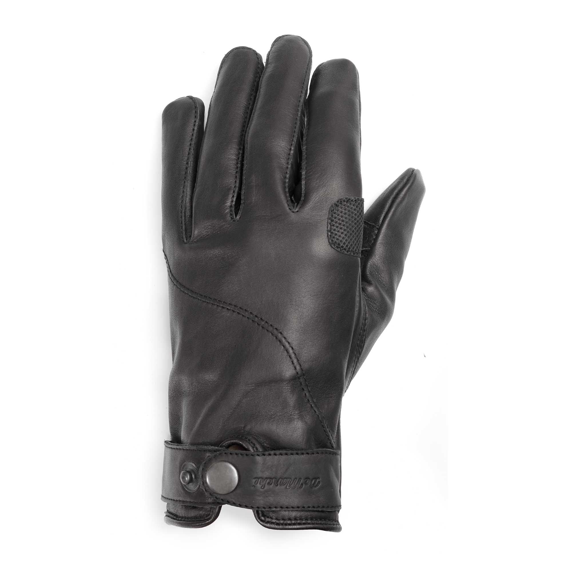 Classic Leather Cycling Gloves Black Shop Now